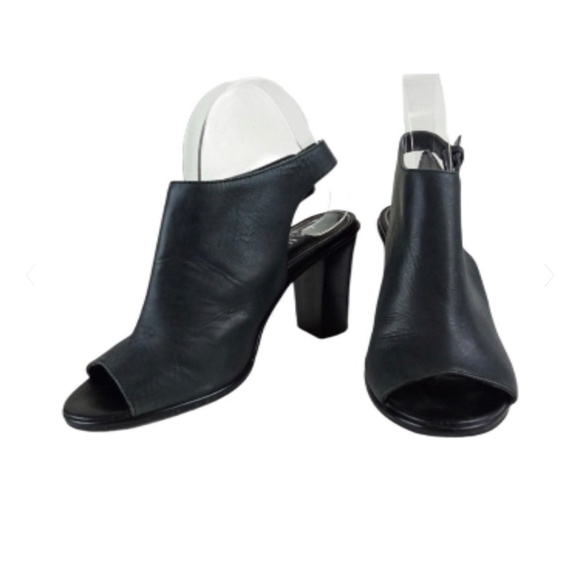 Ralph Lauren Leather Sling Back Sandals - Picture 4 of 7